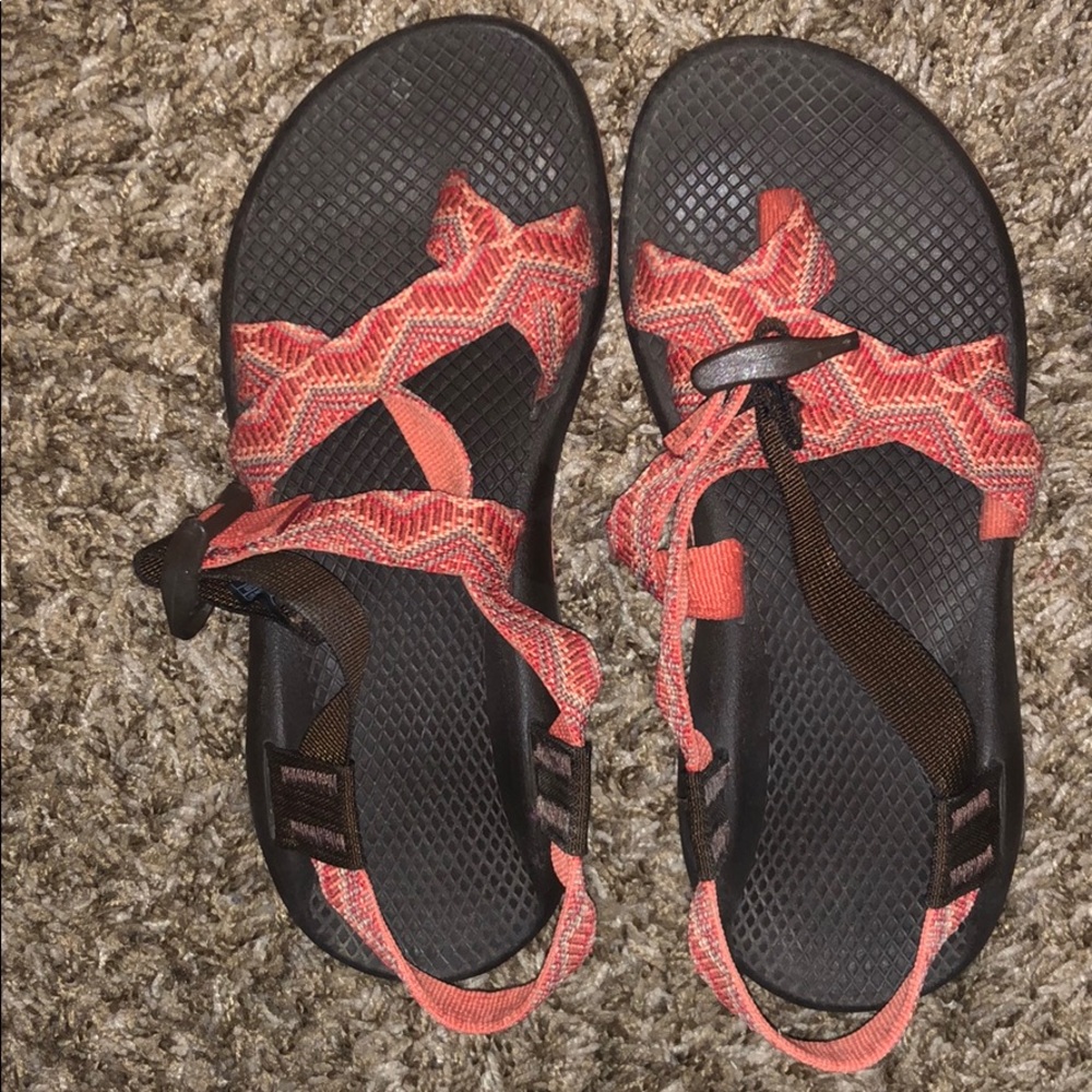 Peach/Brown Chacos
